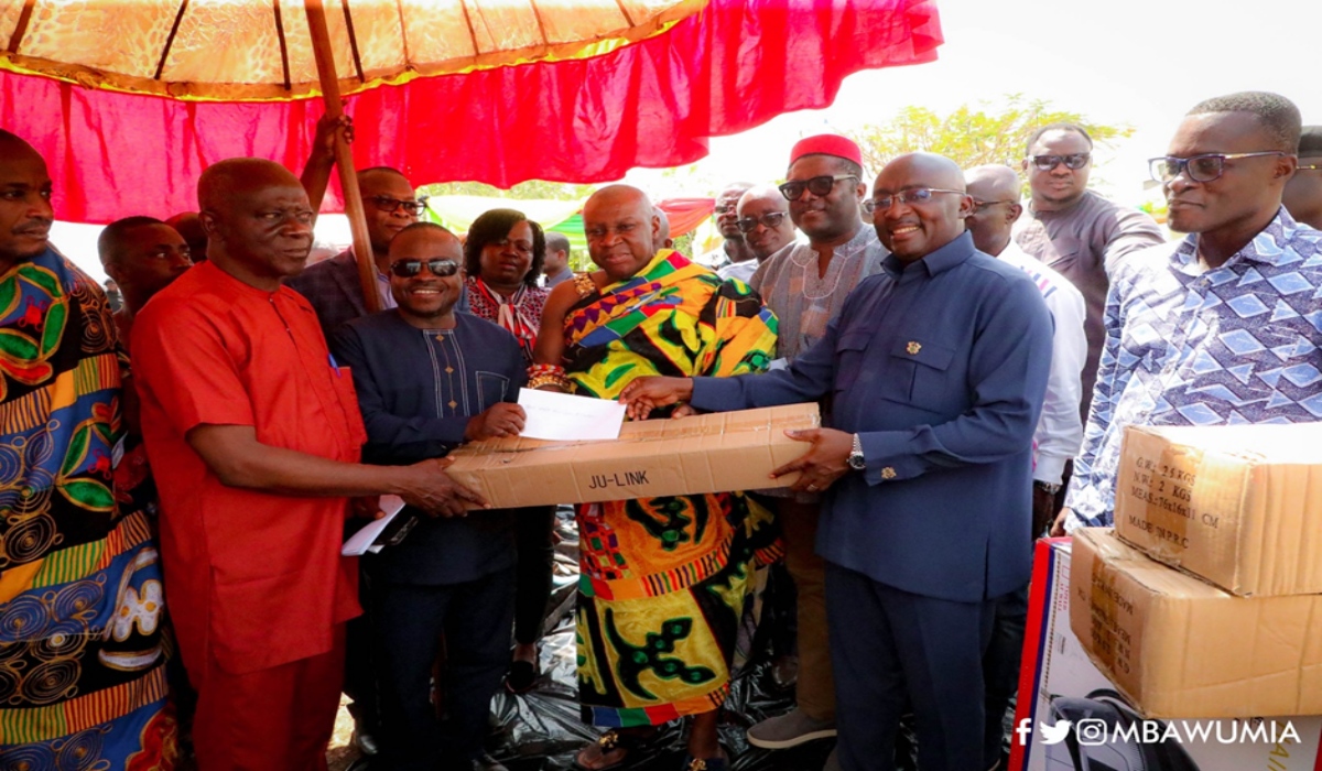 VP Bawumia Launches Youth Training And Job Placement Programme For 1,200 Ahafo Youth