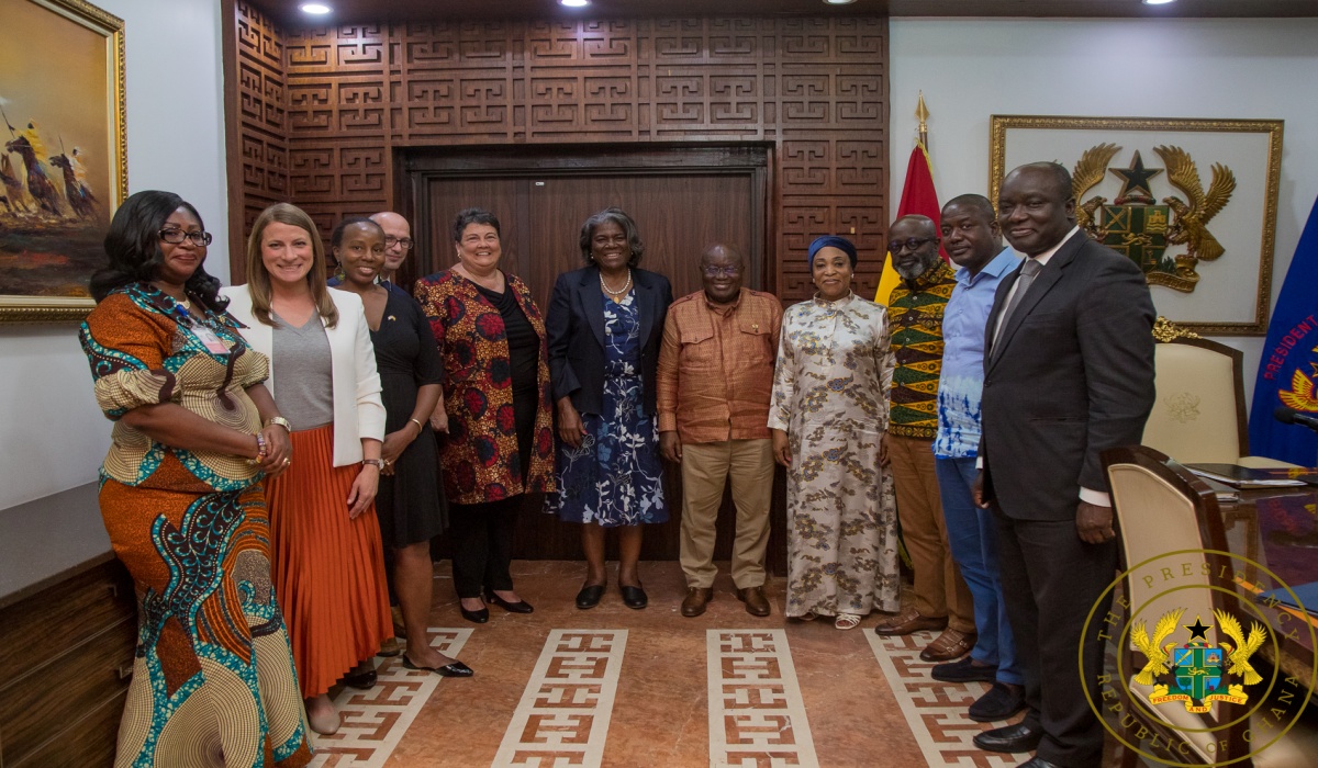 “Your Exceptional Leadership In West Africa Appreciated By The Us” – Us Ambassador To Prez. Akufo-Addo