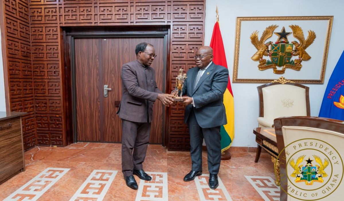 Burkinabe Ambassador And Dean Of The Diplomatic Corps Ends Duty Tour To Ghana