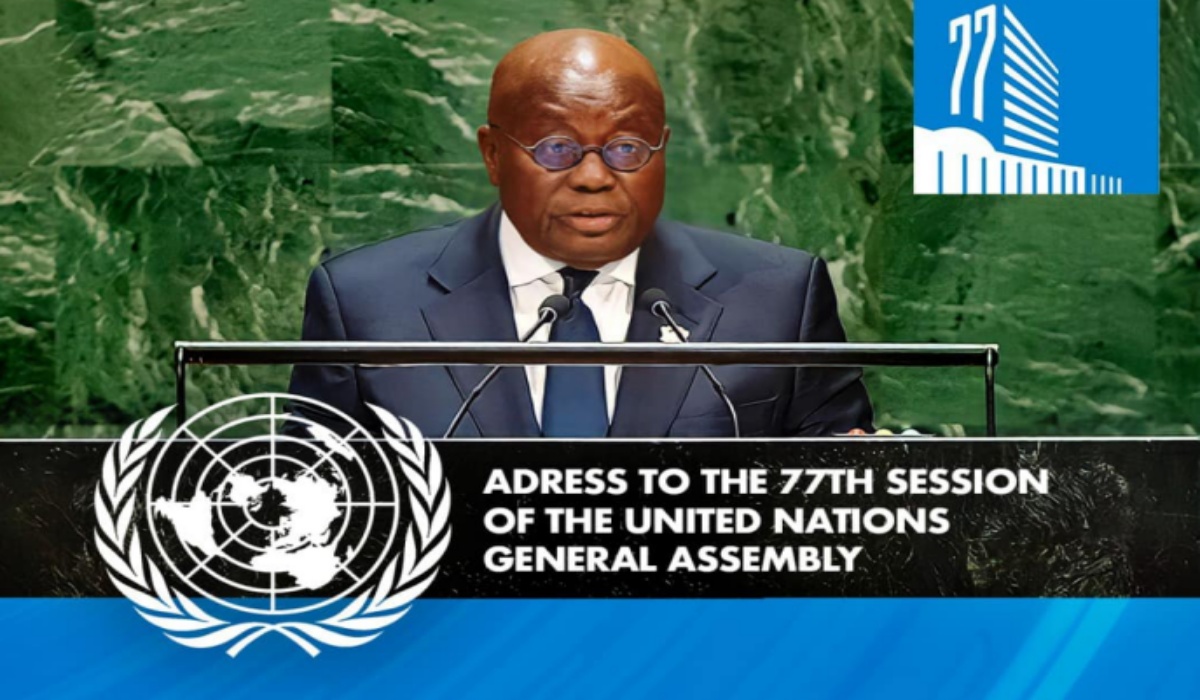 Address By President Akufo-Addo At The 77th Session Of The United Nations’ General Assembly